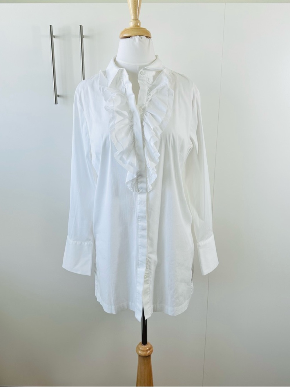 Chico's Crisp White Collared Shirt